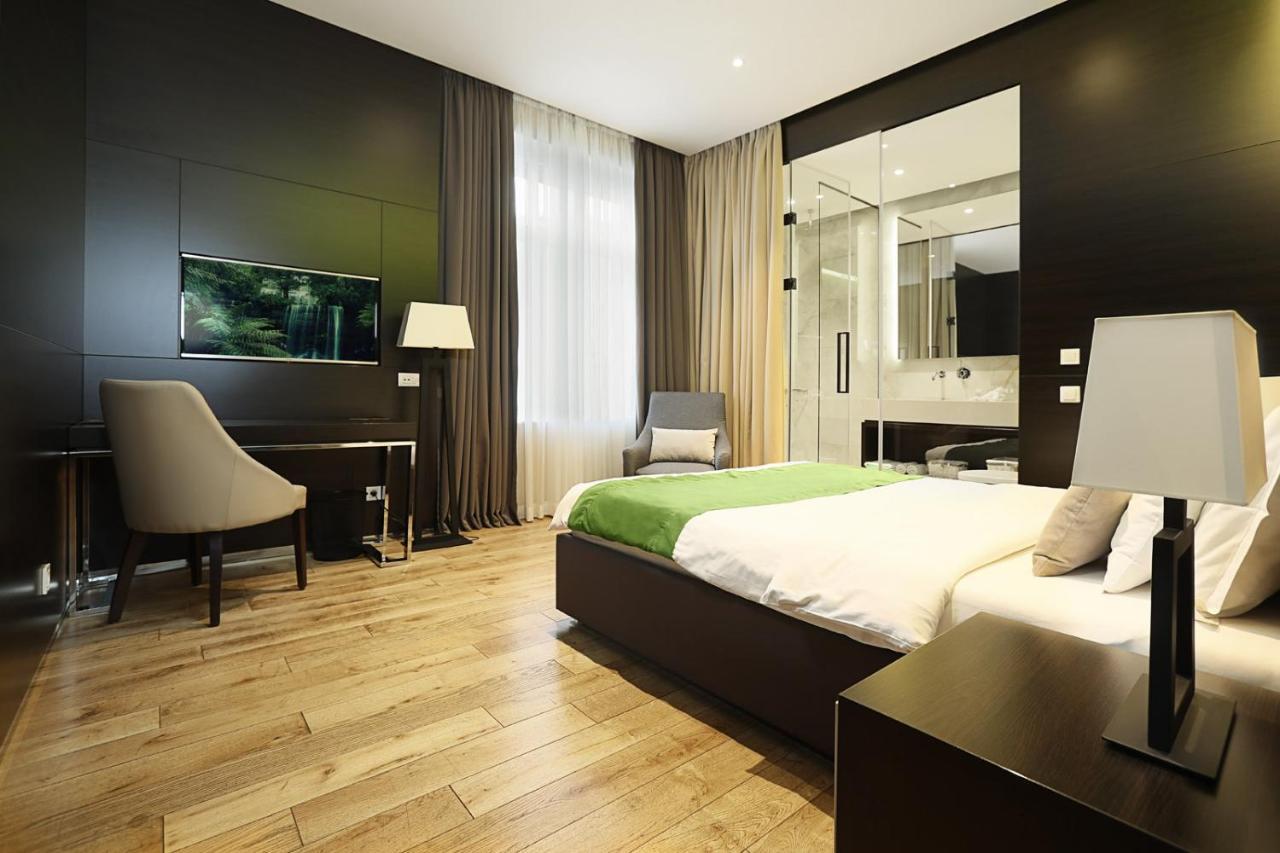 Maccani Black Luxury Suites Belgrado Exterior foto