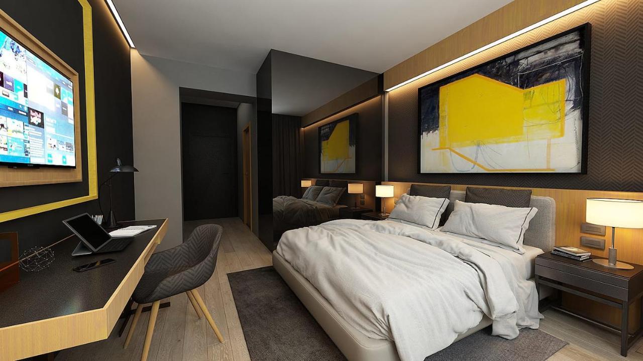 Maccani Black Luxury Suites Belgrado Exterior foto